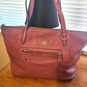 Coach pink bag